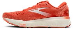 Rückansicht von Brooks Ghost 16 Laufschuhe Damen coral-desert flower-coconut