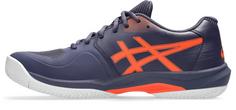 Rückansicht von ASICS GAME FF CLAY Tennisschuhe Herren indigo fog-nova orange