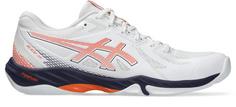 ASICS BLADE FF Hallenschuhe Herren white-nova orange