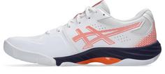 Rückansicht von ASICS BLADE FF Hallenschuhe Herren white-nova orange