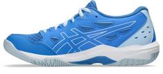 Rückansicht von ASICS GEL-ROCKET 11 Hallenschuhe Damen blue coast-white