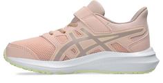 Rückansicht von ASICS JOLT 4 PS Laufschuhe Kinder breeze-neutral pink