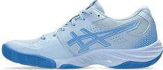 Rückansicht von ASICS BLADE FF Hallenschuhe Damen light blue-blue coast