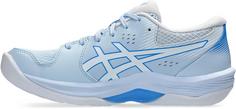 Rückansicht von ASICS BEYOND FF Hallenschuhe Damen light blue-white