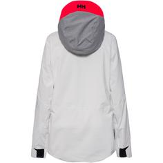 Rückansicht von HELLY HANSEN WHITEWALL LIFALOFT Skijacke Damen white