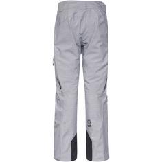 Rückansicht von HELLY HANSEN POWDERQUEEN Skihose Damen grey melange