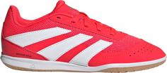 adidas PREDATOR CLUB IN SALA J Fußballschuhe Kinder lucid red-ftwr white-core black