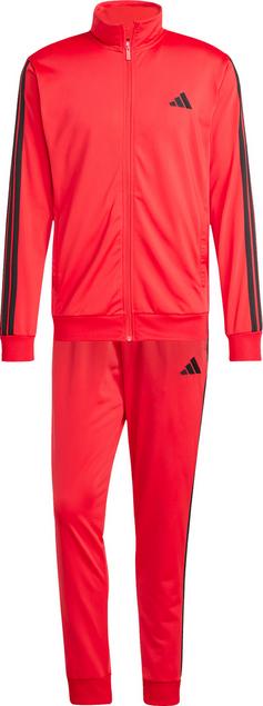 adidas M 3S TR TT Trainingsanzug Herren pure ruby