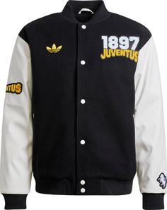 adidas Juventus Turin Bomberjacke Herren black-white-active gold