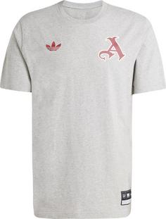 adidas Arsenal London Fanshirt Herren medium grey heather