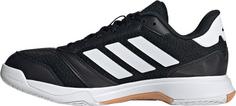 Rückansicht von adidas Da. Hallenschuh Ligra 8 W Hallenschuhe Damen core black-ftwr white-ftwr white