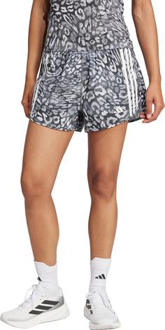 Rückansicht von adidas OTR E AOP Funktionsshorts Damen dash gray-black