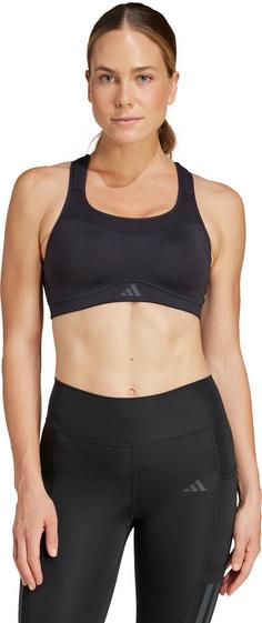 Rückansicht von adidas TLRDIM Sport-BH Damen black