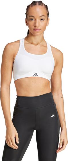 Rückansicht von adidas TLRDIM Sport-BH Damen white