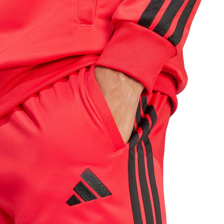 adidas adidas 3 Streifen Trainingsanzug Herren - pure ruby - 4 | SportScheck