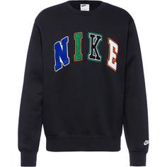 Nike Club Fleece Sweatshirt Herren black-white