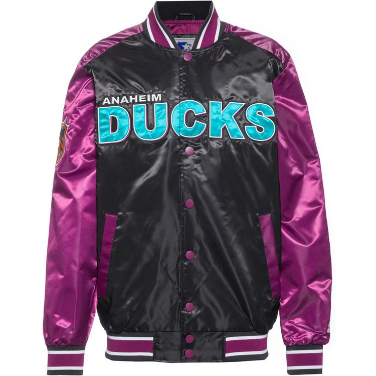 Starter Starter Anaheim Ducks Bomberjacke Herren - schwarz-lila - 0 | SportScheck