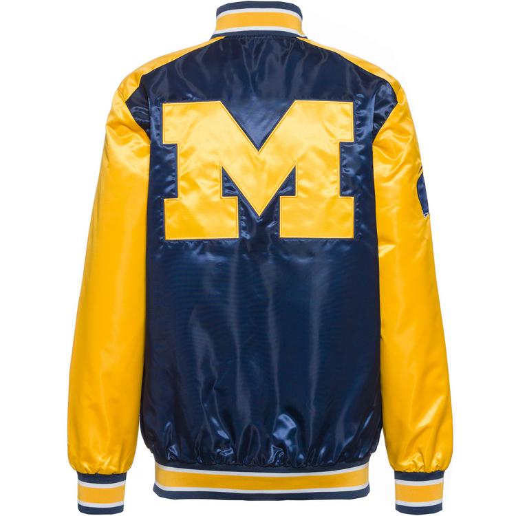 Starter Starter Michigan Bomberjacke Herren - dunkelblau-gelb - 0 | SportScheck