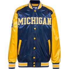 Starter Michigan Bomberjacke Herren dunkelblau-gelb