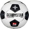 Derbystar 2. Bundesliga Brillant Replica v24 Fu&szlig;ball - weiss-schwarz