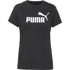 PUMA Essential Logo T-Shirt Damen black