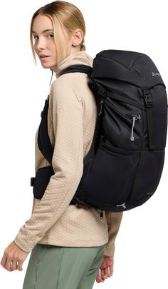 Rückansicht von VAUDE Womens Skomer Tour 34- Wanderrucksack Damen black