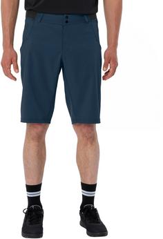 Rückansicht von VAUDE Loamer Fahrradshorts Herren dark sea