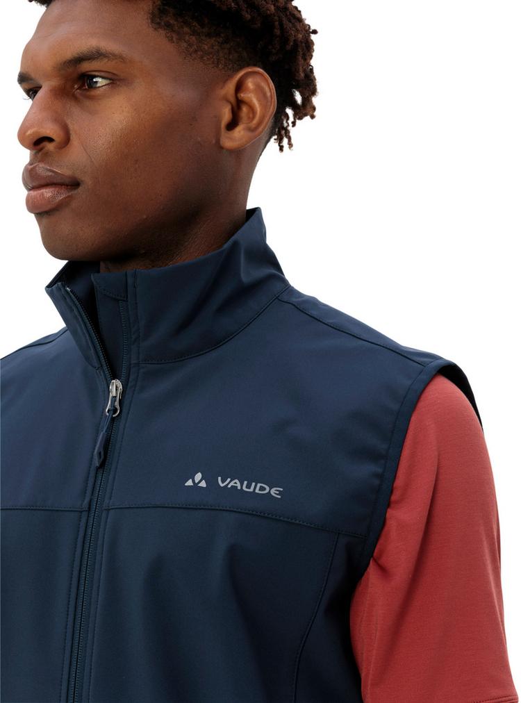 VAUDE VAUDE Hurricane III Softshell Weste Herren - dark sea uni - 2 | SportScheck