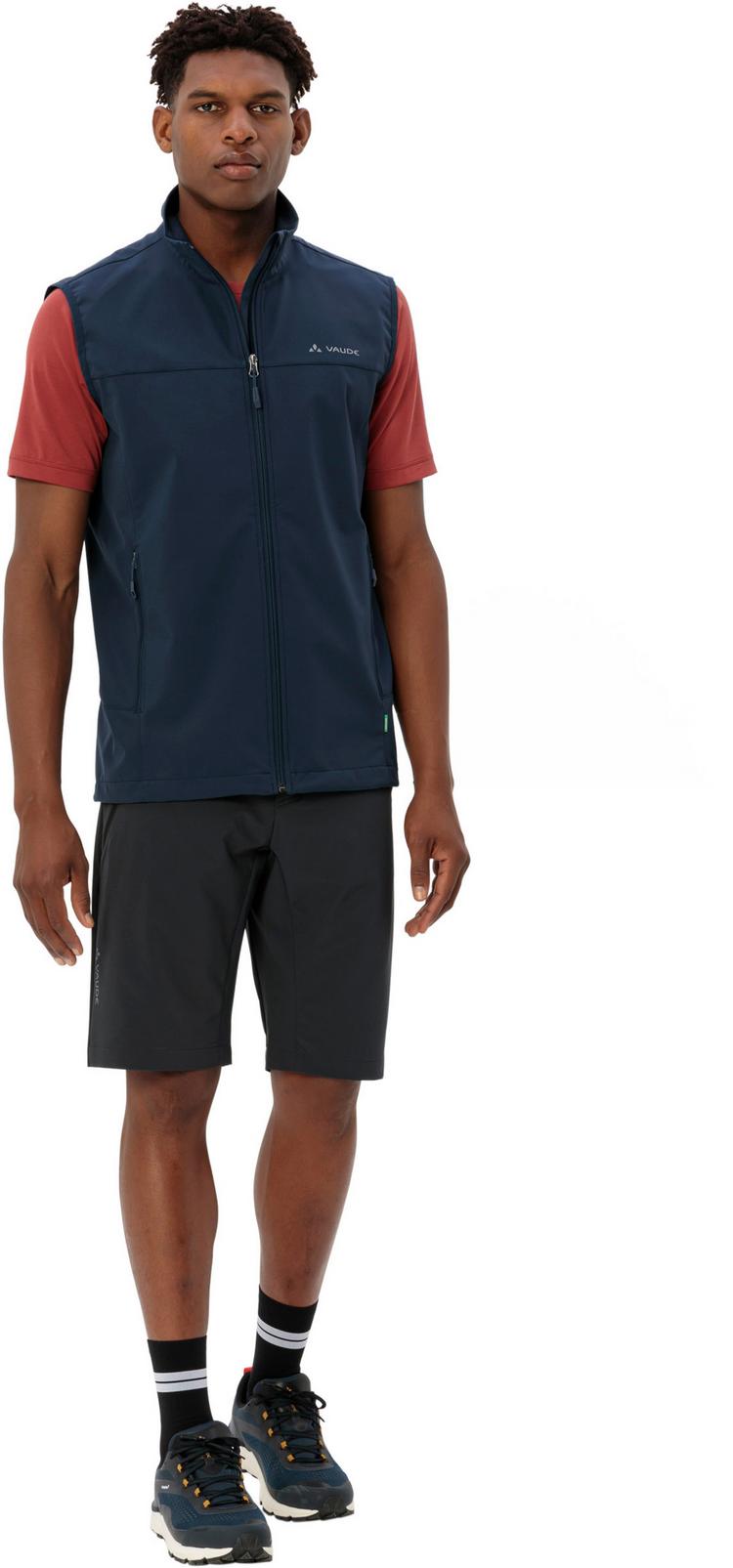 VAUDE VAUDE Hurricane III Softshell Weste Herren - dark sea uni - 4 | SportScheck