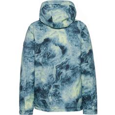 Rückansicht von Quiksilver MISSION PRINT Skijacke Herren space stone celery green