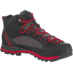 Rückansicht von 8848 Outdoor Dosde 2.0 Mid WP Wanderschuhe Herren black-red
