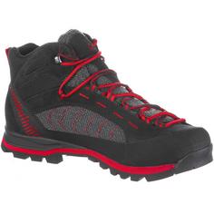 Rückansicht von 8848 Dosde 2.0 Mid WP Wanderschuhe Herren black-red