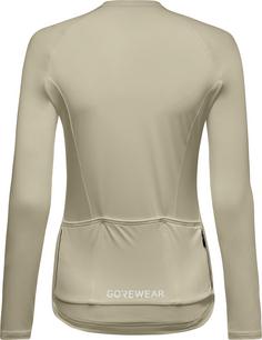 Rückansicht von GOREWEAR Spinshift Fahrradtrikot Damen tech beige