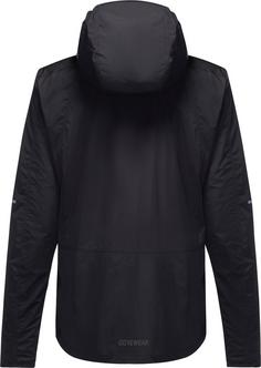 Rückansicht von GOREWEAR Fernflow Hooded Funktionsjacke Damen black