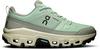 On Cloudrock Low WP Wanderschuhe Damen - mineral-aloe
