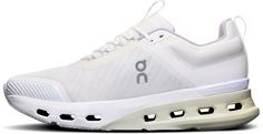 Rückansicht von On Cloudnova X Fitnessschuhe Herren white glacier