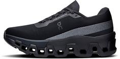 Rückansicht von On Cloudmonster 2 Laufschuhe Damen black-eclipse