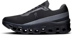 Rückansicht von On Cloudmonster 2 Laufschuhe Herren black-black