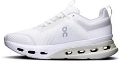 Rückansicht von On Cloudnova X Fitnessschuhe Damen white-glacier