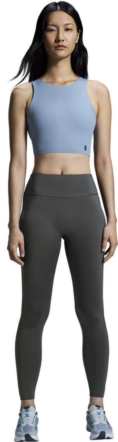 Rückansicht von On CORE TIGHTS Lauftights Damen eclipse