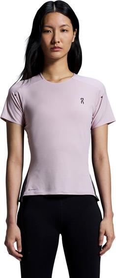 Rückansicht von On PERFORMANCE-T Funktionsshirt Damen mauve eclipse