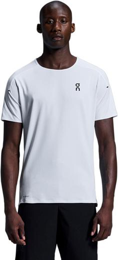 Rückansicht von On Performance-T Funktionsshirt Herren white silver