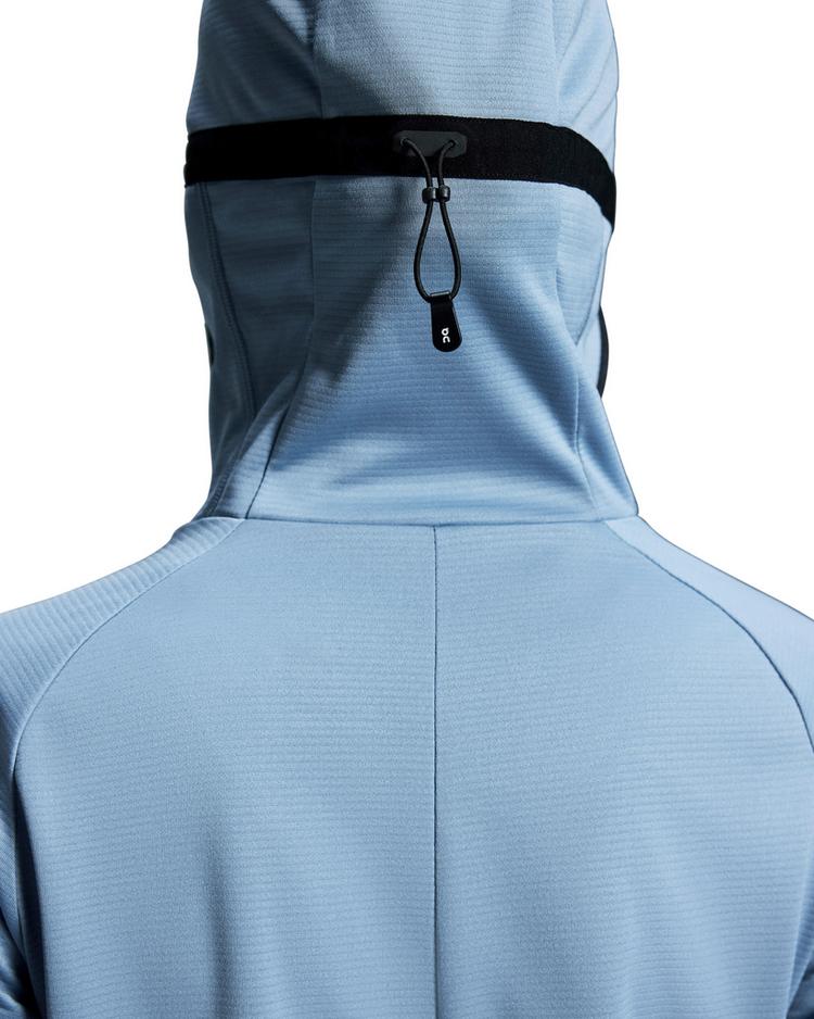 On On Climate Zip Laufjacke Damen - chambray - 5 | SportScheck