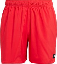 adidas Solid Badeshorts Herren pure ruby-black