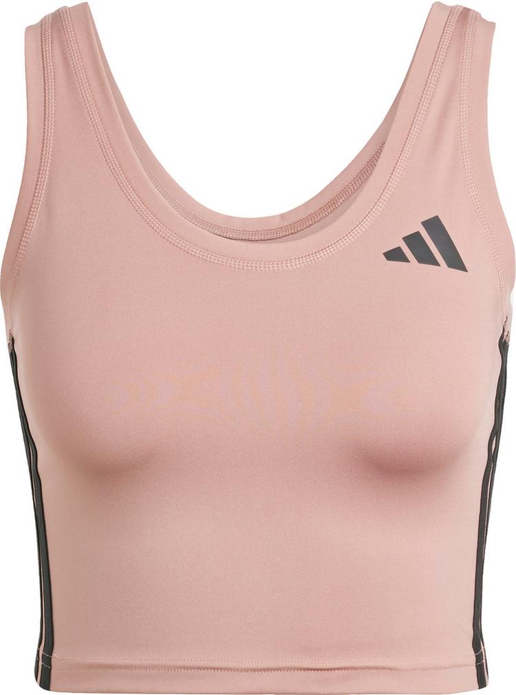 adidas adidas TE 3S CROP Tanktop Damen - warm clay-black - 0 | SportScheck
