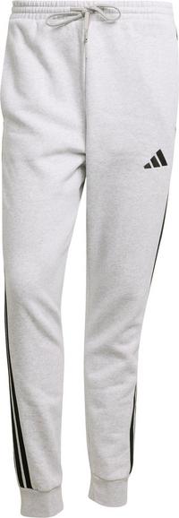 adidas M 3S FL TC Trainingshose Herren - light grey heather-black