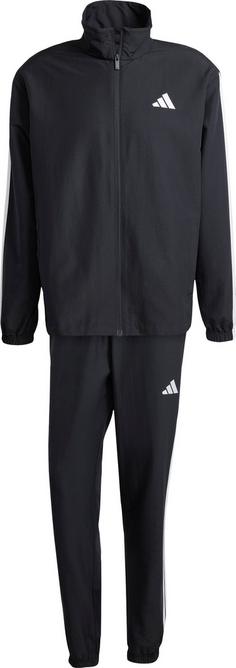 adidas M 3S WV TT Trainingsanzug Herren black