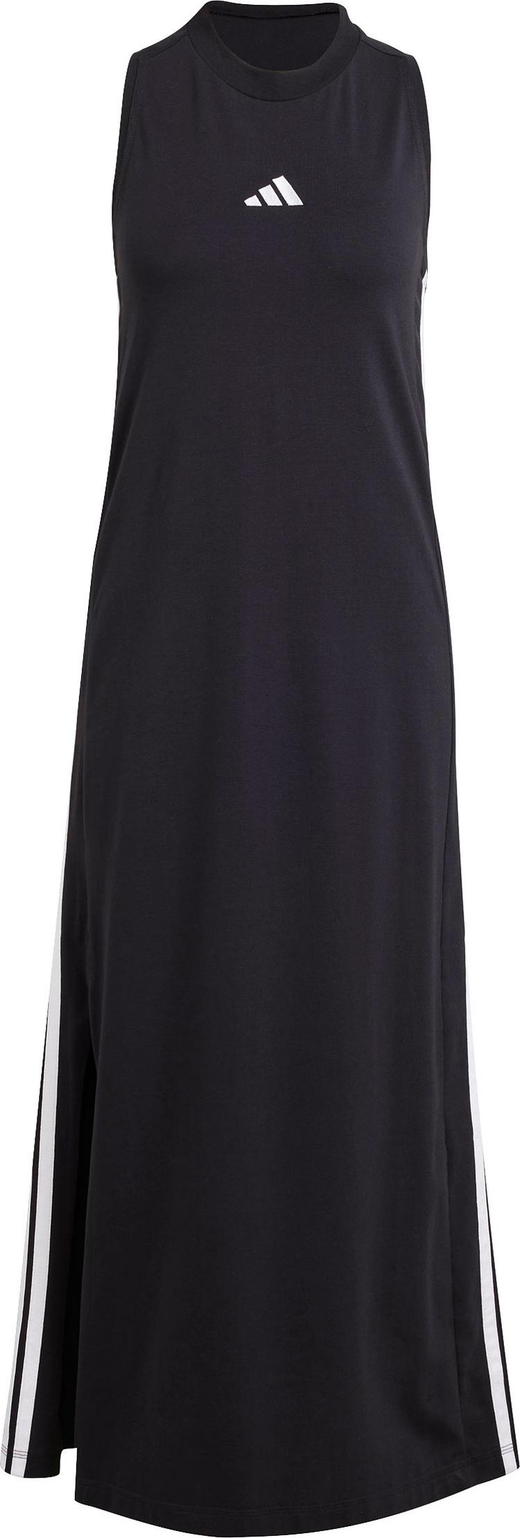 adidas adidas 3S Maxikleid Damen - black-white - 0 | SportScheck