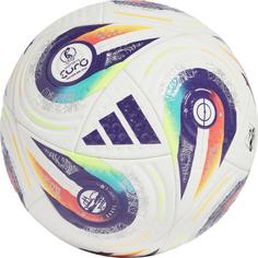 adidas W EURO25 PRO Fußball white-pantone-pantone-lucid lemon