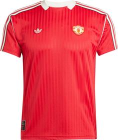 adidas Manchester United Icon Fanshirt Herren mufc red